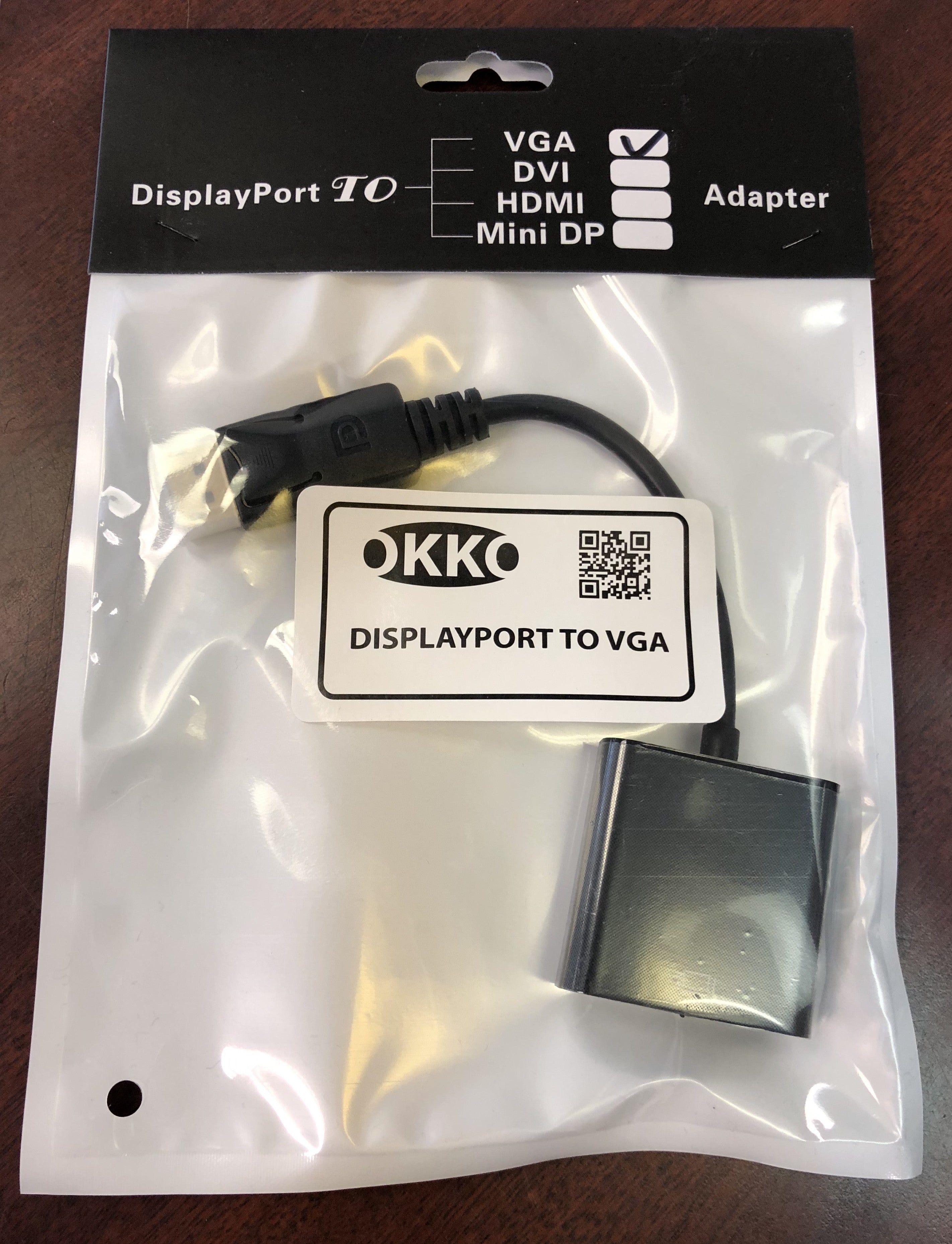DisplayPort à VGA